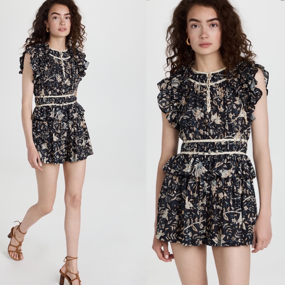 New Ulla Johnson Endah Romper SZ 12